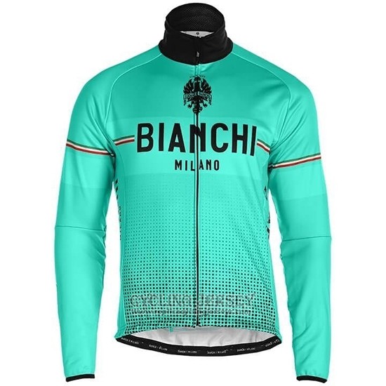 2019 Cycling Jersey Bianchi Milano Xd Blue Gray Long Sleeve And Bib Tight
